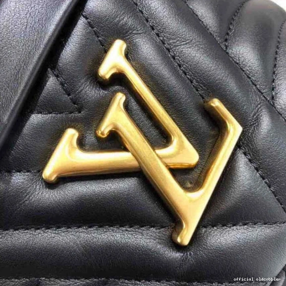 Official oldcobbler VUITTON NEW WAVE BUMBAG LOUIS 0801